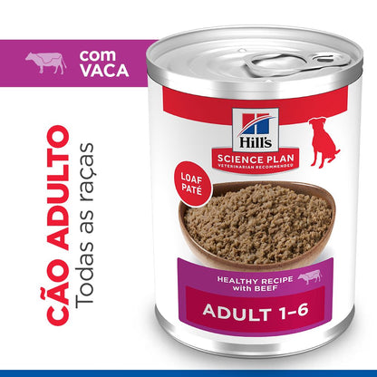 Hills Science Plan Perro Adulto Ternera - Comida húmeda para perro