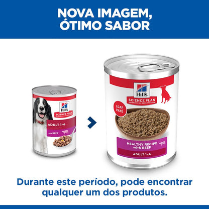 Hills Science Plan Perro Adulto Ternera - Comida húmeda para perro