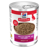Hills Science Plan Perro Adulto Ternera - Comida húmeda para perro