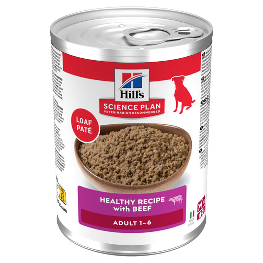 Hills Science Plan Perro Adulto Ternera - Comida húmeda para perro