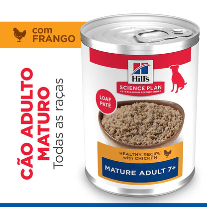 Hills Science Plan Perro Senior Pollo - Comida húmeda para perro senior