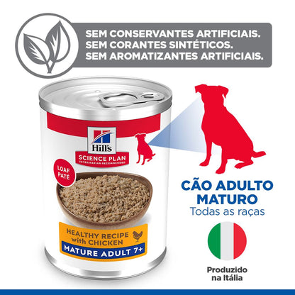 Hills Science Plan Perro Senior Pollo - Comida húmeda para perro senior