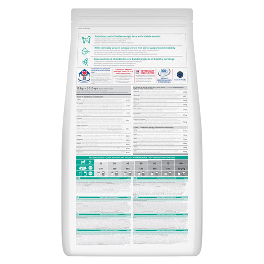 Hills Science Plan Perfect Weight & Active Mobility Perro Adulto Raza Grande Pollo - Pienso seco para perro para control de peso y soporte articular