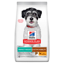 Hills Science Plan Perro Adulto Perfect Weight & Active Mobility Small & Mini Pollo - Pienso seco para perro para control de peso y soporte articular