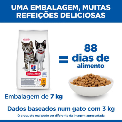 Hills Gato Gatito Esterilizado Pollo - Pienso seco para gato esterilizado