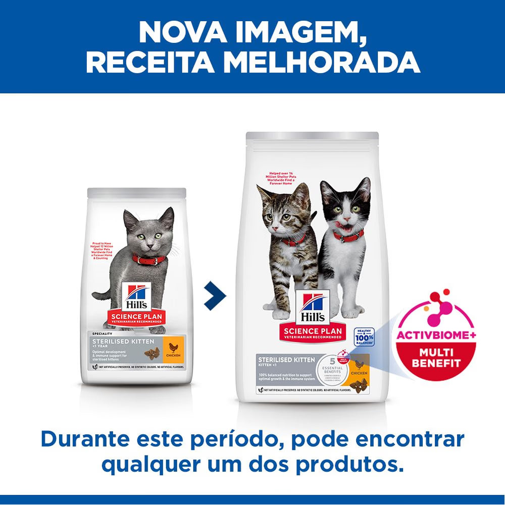 Hills Gato Gatito Esterilizado Pollo - Pienso seco para gato esterilizado