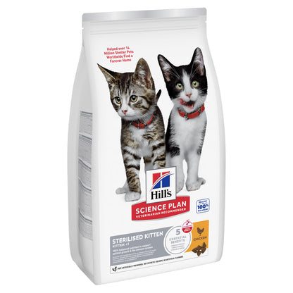 Hills Gato Gatito Esterilizado Pollo - Pienso seco para gato esterilizado