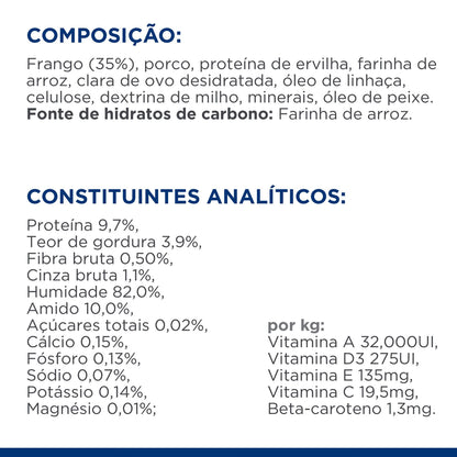 Hills Prescription Diet m/d Gato Adulto Pollo - Comida húmeda para gato con diabetes y sobrepeso