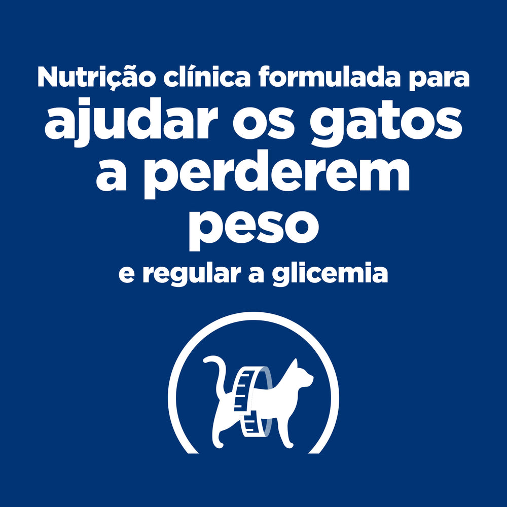 Hills Prescription Diet m/d Gato Adulto Pollo - Comida húmeda para gato con diabetes y sobrepeso