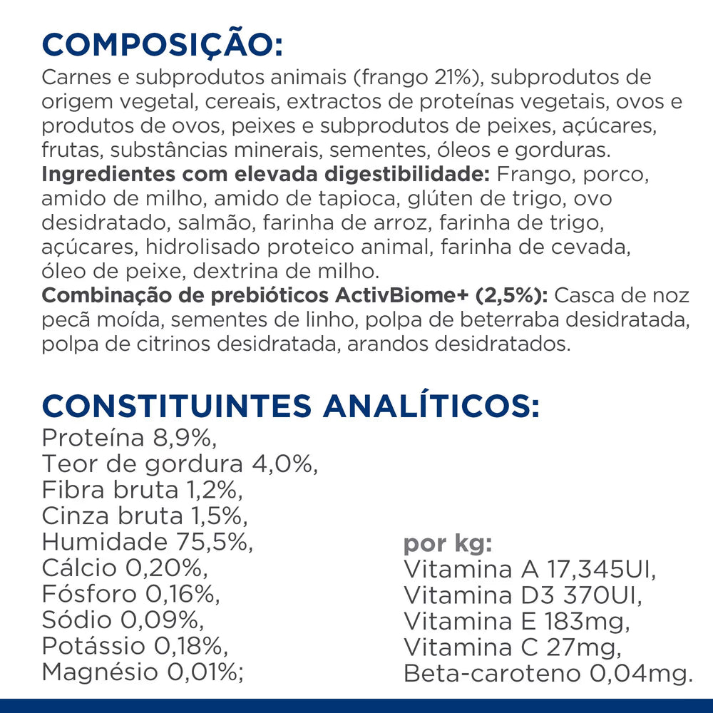 Hills Prescription Diet GI Biome Gato Adulto Pollo - Comida húmeda para gato con problemas gastrointestinales