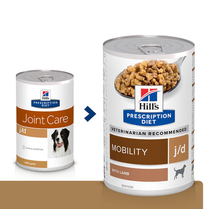 Hill's PD Mobility j/d - Alimento em molho para cão com problemas de mobilidade - Frango