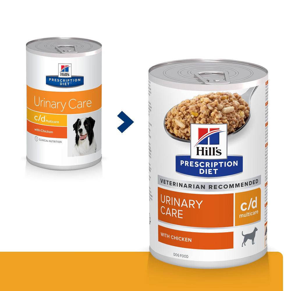 Hills Prescription Diet c/d Adult Dog Chicken - Wet food for dogs with urinary problems