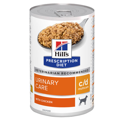 Hills Prescription Diet c/d Adult Dog Chicken - Wet food for dogs with urinary problems