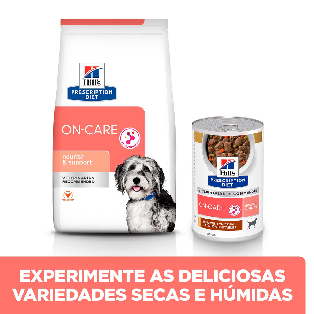 Hills PD ON-Care Cão Adulto Frango - Ração seca para cão em convalescença