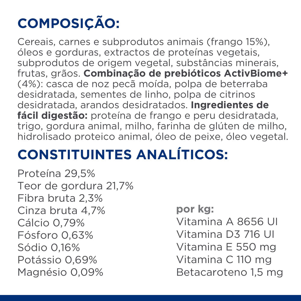 Hills PD ON-Care Cão Adulto Frango - Ração seca para cão em convalescença
