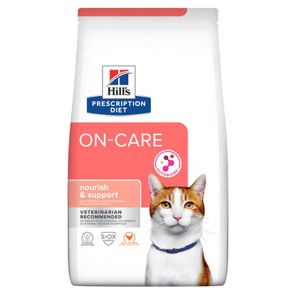 Hills Prescription Diet On-Care Gato Pollo - Pienso seco para gato para energía y vitalidad