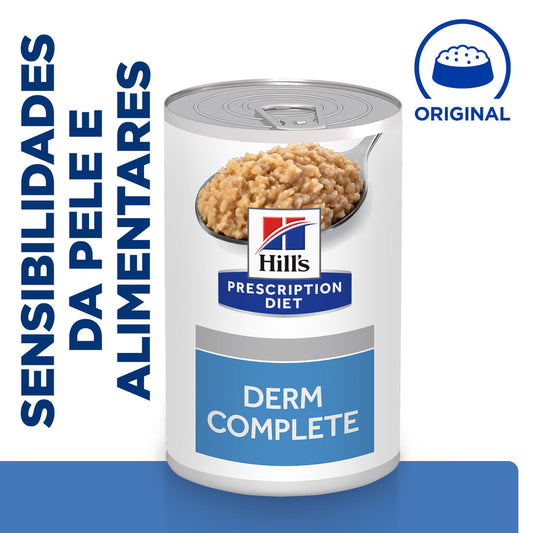 Hills Prescription Diet Derm Complete Perro Dermatológico - Comida húmeda para perro con alergias