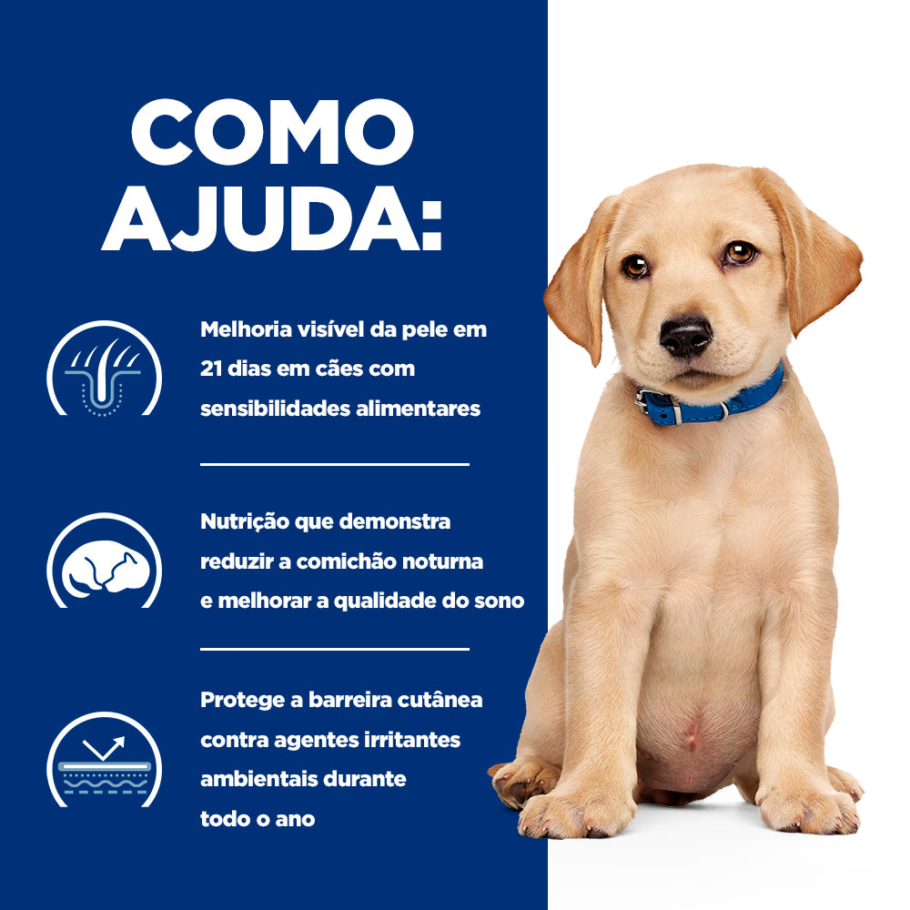 Hill's PD Derm Complete Puppy - Pienso seco para cachorros con alergias