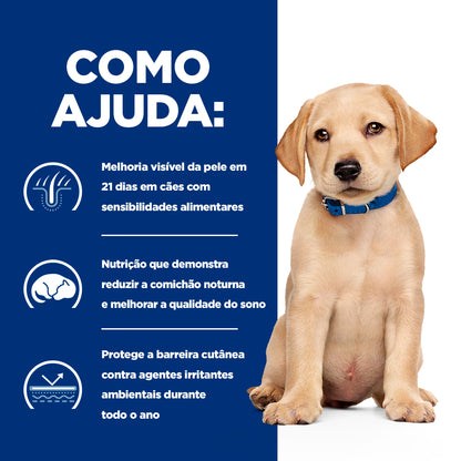 Hill's PD Derm Complete Puppy - Pienso seco para cachorros con alergias
