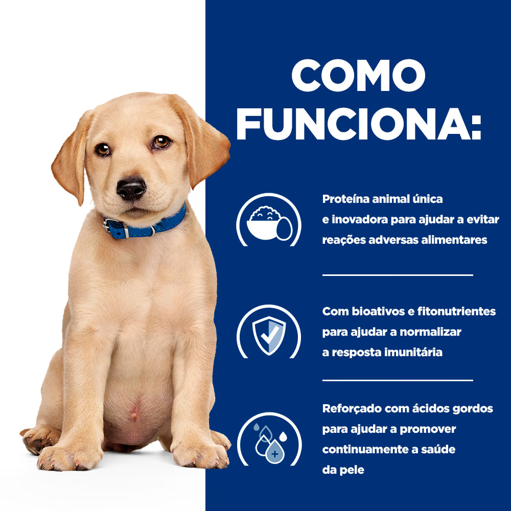 Hill's PD Derm Complete Puppy - Pienso seco para cachorros con alergias