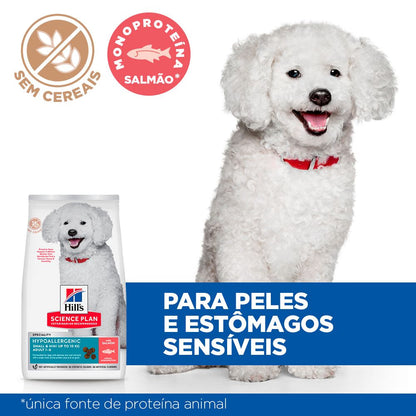 Hills Science Plan Perro Adulto Small & Mini Hipoalergénico Grain-Free - Pienso seco para perro con alergias