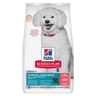 Hills Science Plan Perro Adulto Small & Mini Hipoalergénico Grain-Free - Pienso seco para perro con alergias
