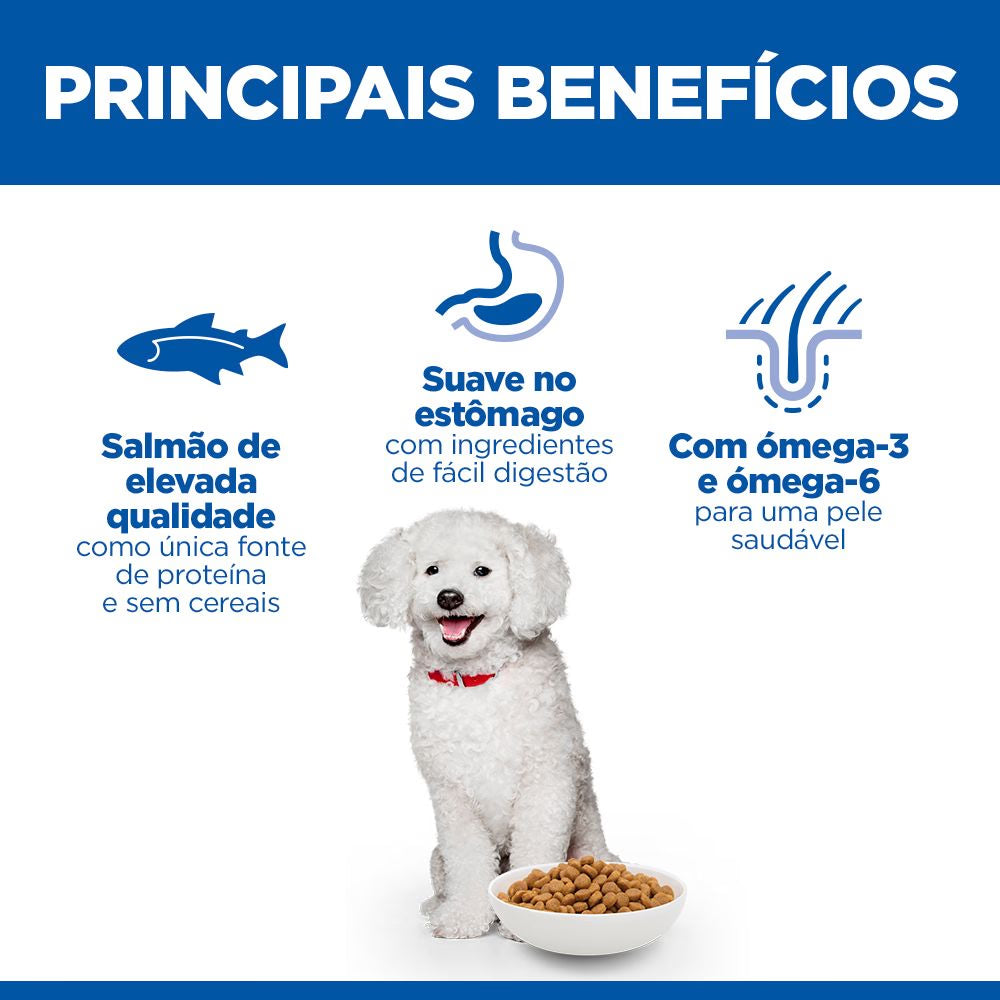 Hill's Hypoallergenic Small & Mini Adulto Cão Grain-Free - Ração seca para cão com alergias
