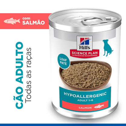 Hill's Hypoallergenic - Alimento em patê para cão adulto - Salmão