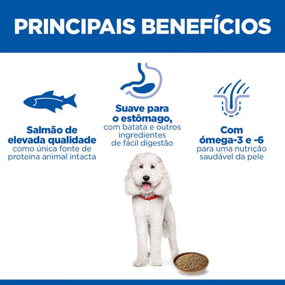 Hill's Hypoallergenic - Alimento em patê para cão adulto - Salmão