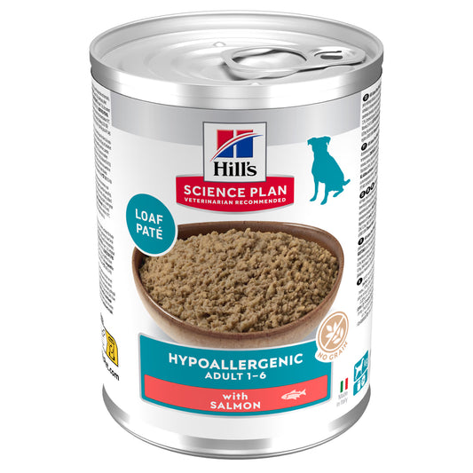 Hill's Hypoallergenic - Alimento em patê para cão adulto - Salmão