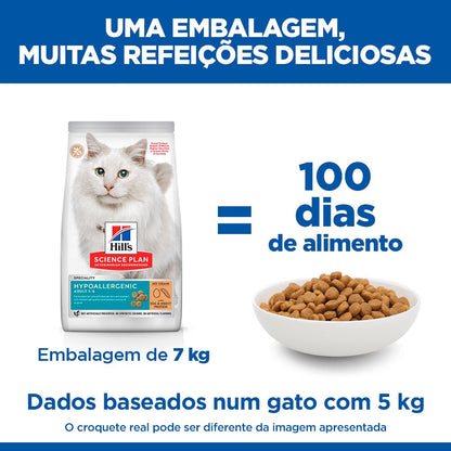Hill's Hypoallergenic Gato Adulto Grain-Free - Pienso seco para gato con alergias