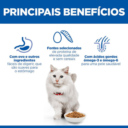 Hill's Hypoallergenic Gato Adulto Grain-Free - Pienso seco para gato con alergias