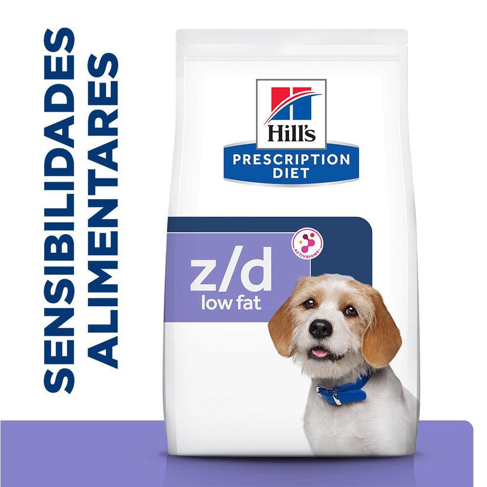 Hills Prescription Diet z/d Low Fat Perro Veterinario Hipoalergénico - Pienso seco para perro con alergias y control de peso