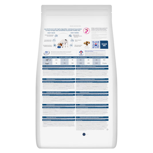 Hills Prescription Diet z/d Low Fat Perro Veterinario Hipoalergénico - Pienso seco para perro con alergias y control de peso