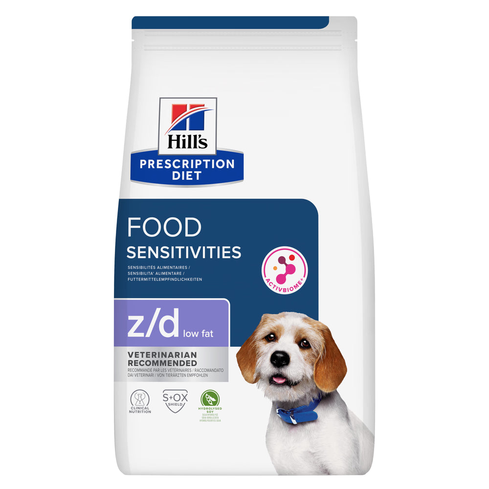 Hills Prescription Diet z/d Low Fat Perro Veterinario Hipoalergénico - Pienso seco para perro con alergias y control de peso