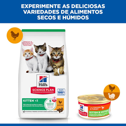 Alimento Húmido para Gatos Hills Science Plan Kitten & Mother Mousse Wet (Lata)