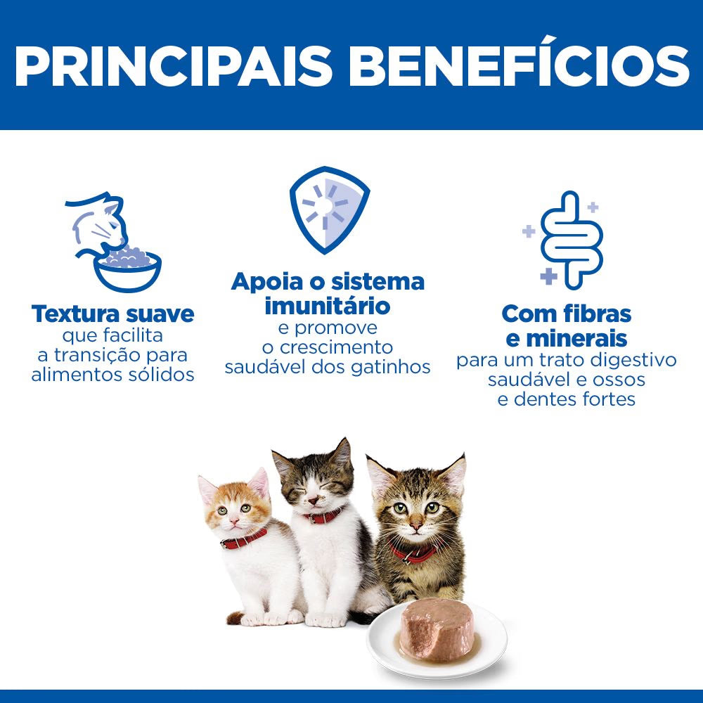 Alimento Húmido para Gatos Hills Science Plan Kitten & Mother Mousse Wet (Lata)