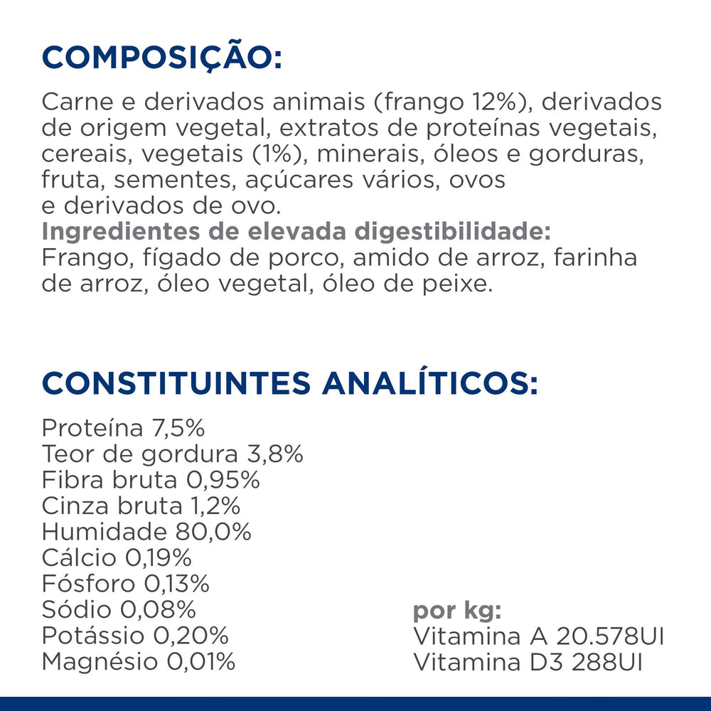 Hills Prescription Diet GI Biome Cat Chicken and Vegetable Stew - Wet food for cats with gastrointestinal problems