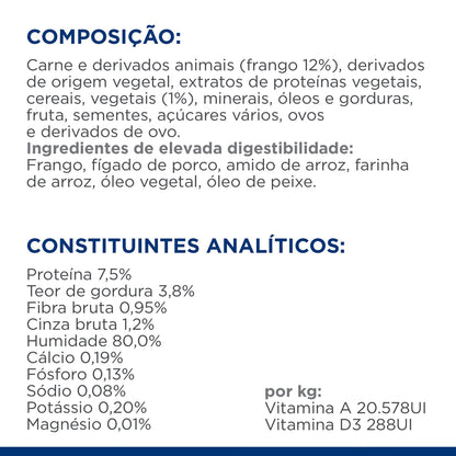 Hills Prescription Diet GI Biome Cat Chicken and Vegetable Stew - Wet food for cats with gastrointestinal problems