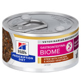 Hills Prescription Diet GI Biome Cat Chicken and Vegetable Stew - Wet food for cats with gastrointestinal problems