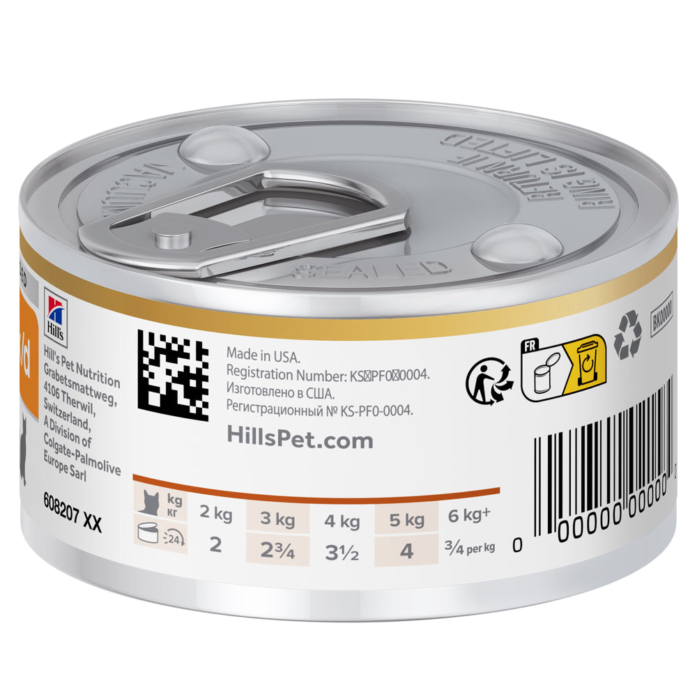 Hills Prescription Diet k/d Gato Adulto Atún y Verduras - Comida húmeda para gato para insuficiencia renal