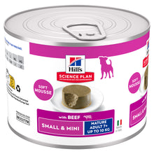 Hills Science Plan Senior Small and Miniature Dog Beef - Wet food for senior dogs
