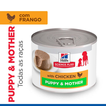 Hills Science Plan Dog Puppy Chicken Mousse - Wet food for growing dogs