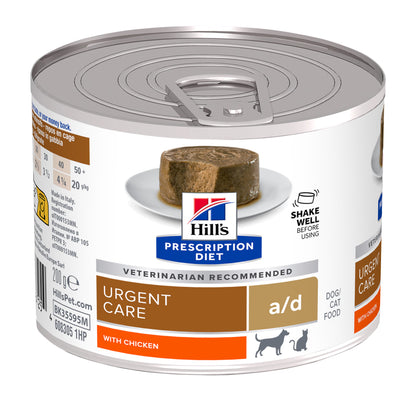 Hills Prescription Diet a/d Perro y Gato - Comida húmeda para perro y gato en convalecencia