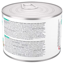 Hills Science Plan Cão Adulto Small & Mini Perfect Weight Peru - Ração húmida para cão para controlo de peso