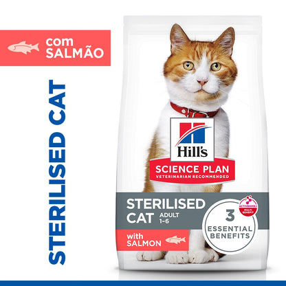 Hills Science Plan Adult Sterilised Cat Salmon - Dry food for sterilised cats