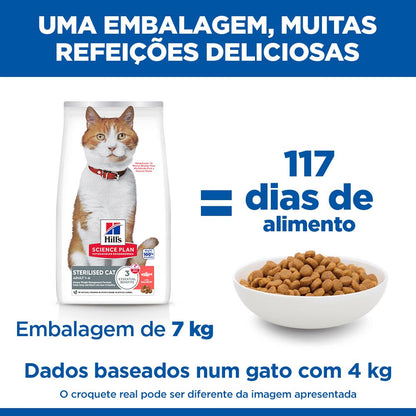 Hills Science Plan Adult Sterilised Cat Salmon - Dry food for sterilised cats