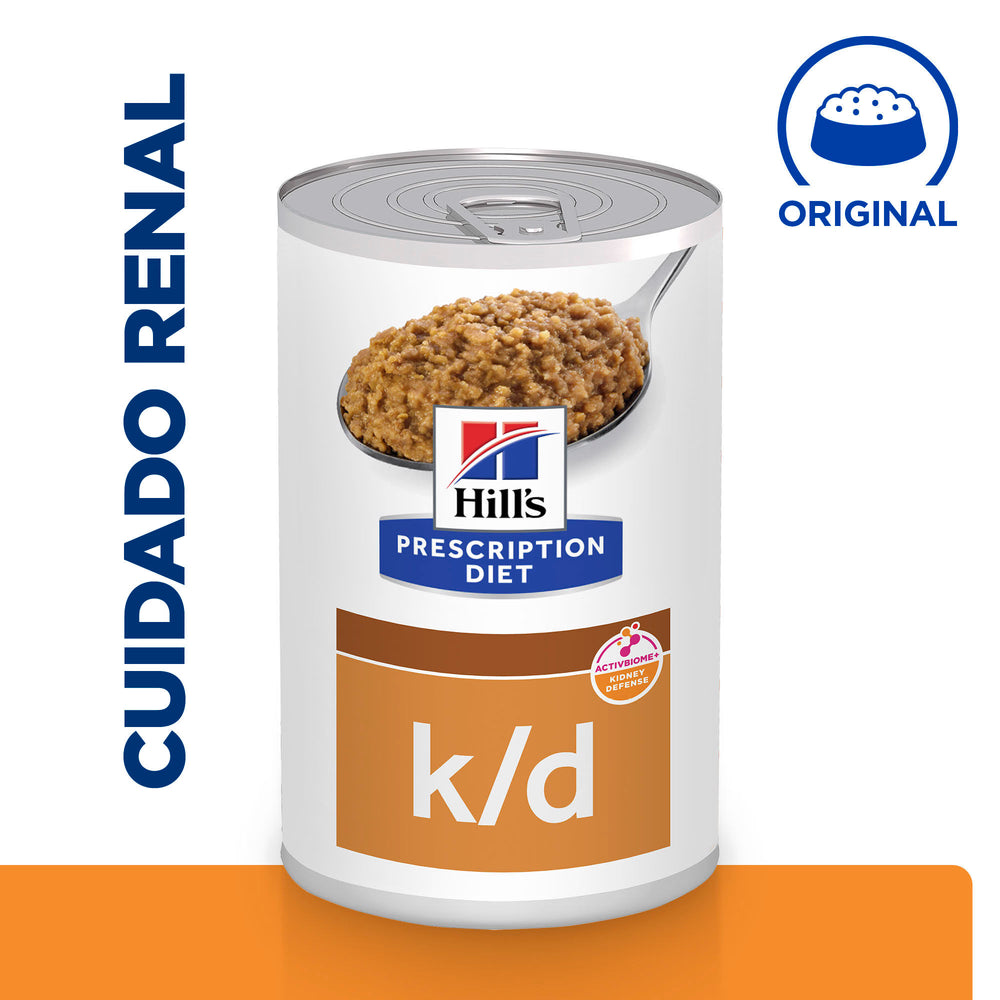 Hills Prescription Diet Cão k/d Fígado de Porco - Ração húmida para cão para insuficiência renal