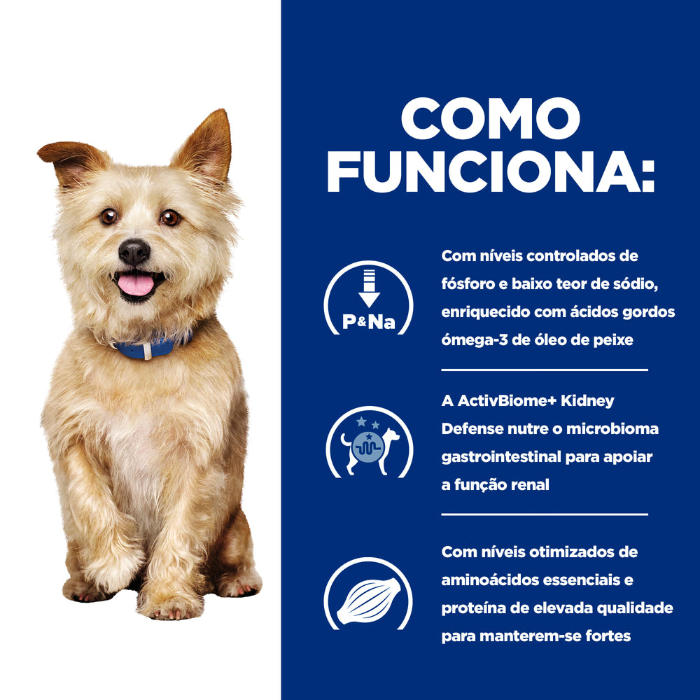Hills Prescription Diet Cão k/d Fígado de Porco - Ração húmida para cão para insuficiência renal