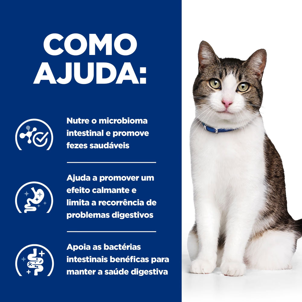 Hills Prescription Diet Gastrointestinal Biome Stress Gato Pollo - Pienso seco para gato con problemas gastrointestinales